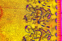 Kanchipuram Semi Silk - Kalamkari PrintKANSEMSLKALAM