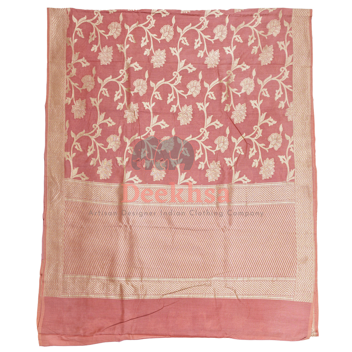 Banaras Tissue Muga Silk