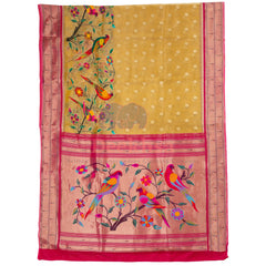 Paithani   Pure Silk Tissue
