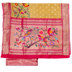 Paithani   Pure Silk Tissue