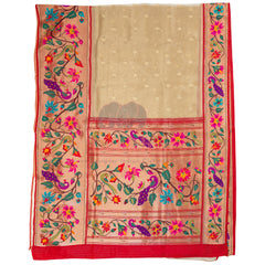 Paithani   Pure Silk Tissue