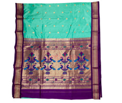 Ilkal Paithani Pure Silk