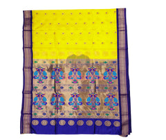 Ilkal Paithani Pure Silk